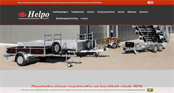 Desktop Screenshot of helpo.be