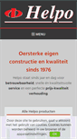 Mobile Screenshot of helpo.be